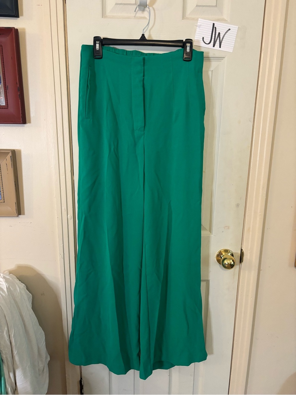 Umgee Emerald Green Wide-Leg Pants